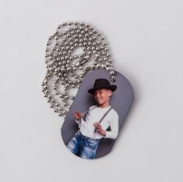 Vivid Metal Dog Tags